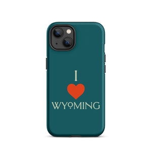 I ❤️ Wyoming Tough Case for iPhone®