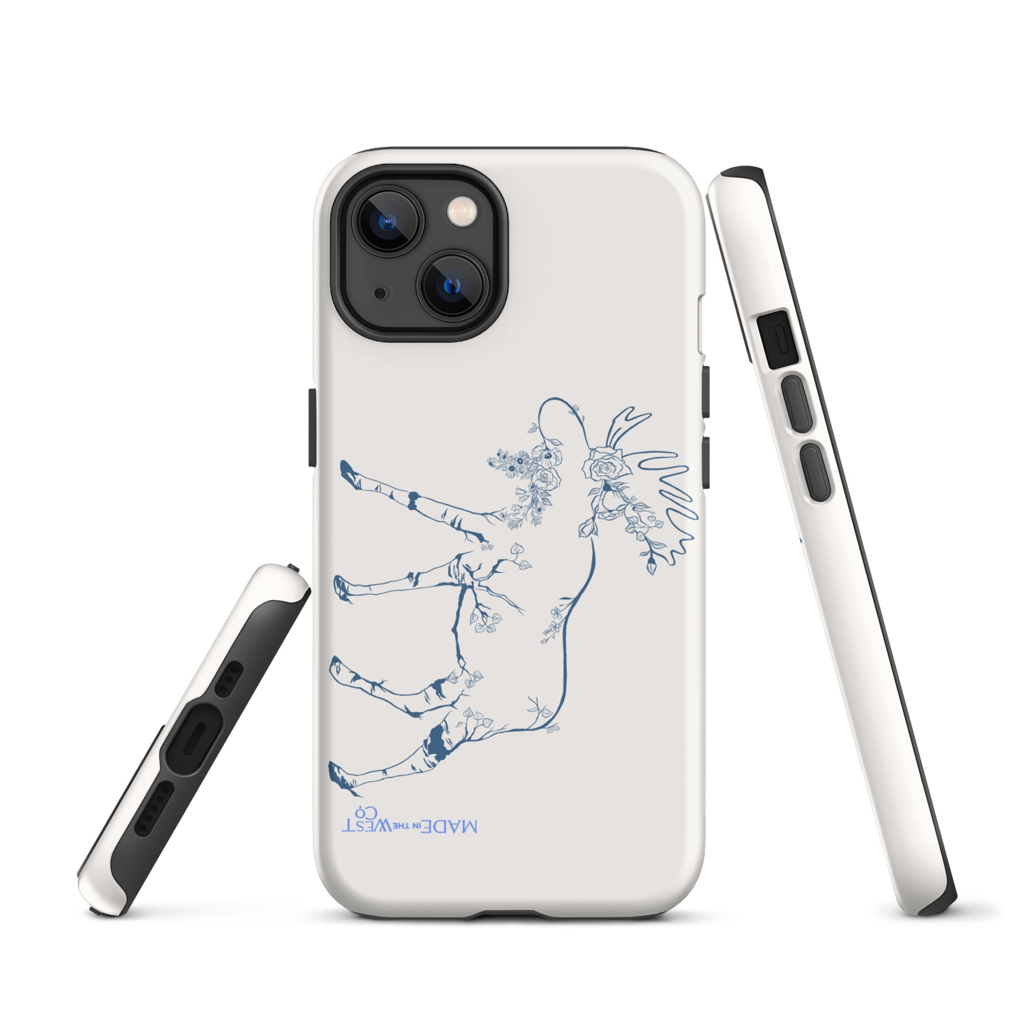 Willow Creek Wildflower Moose Tough Case for iPhone®