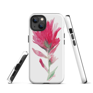 Pink Indian Paintbrush Tough Case for iPhone®