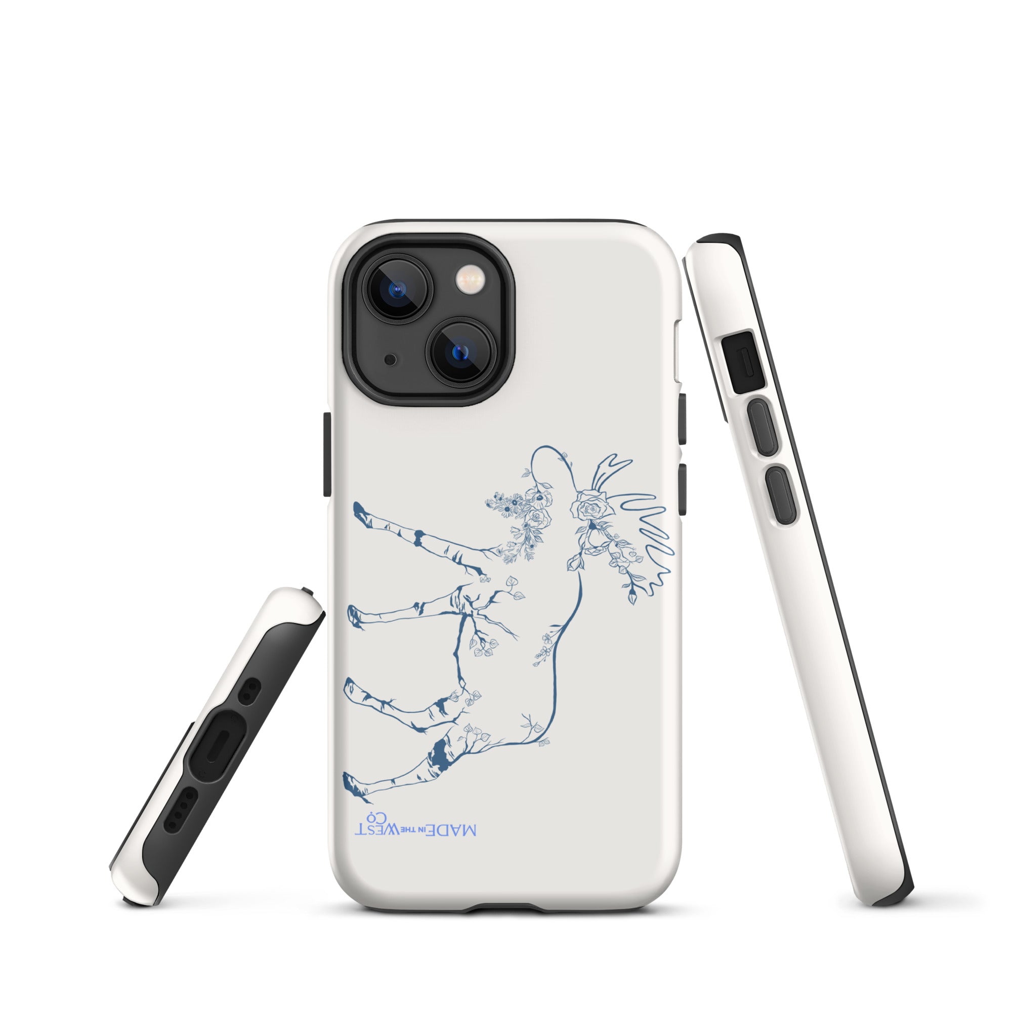 Willow Creek Wildflower Moose Tough Case for iPhone®