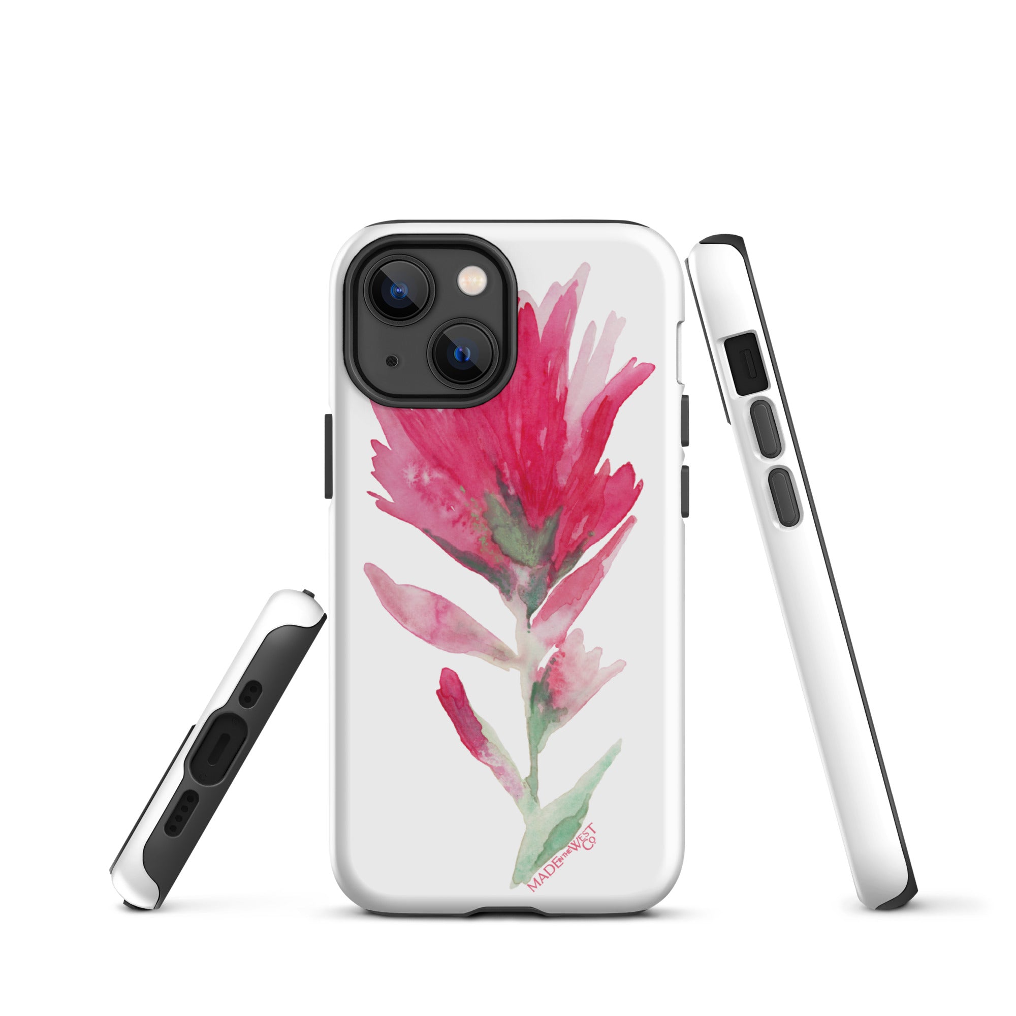 Pink Indian Paintbrush Tough Case for iPhone®