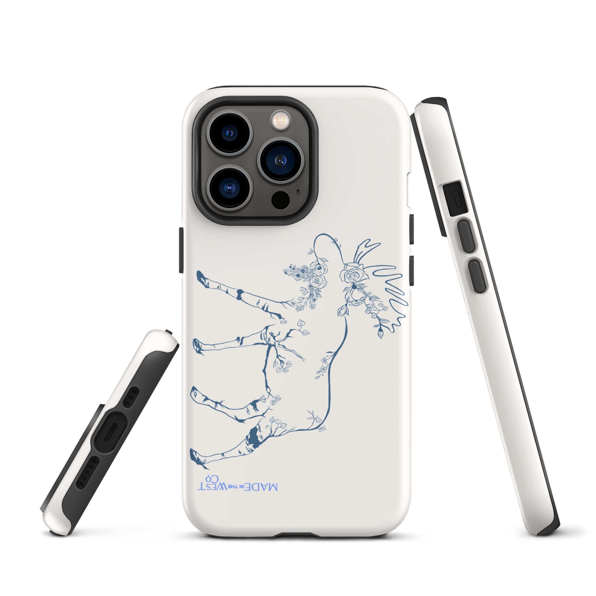Willow Creek Wildflower Moose Tough Case for iPhone®