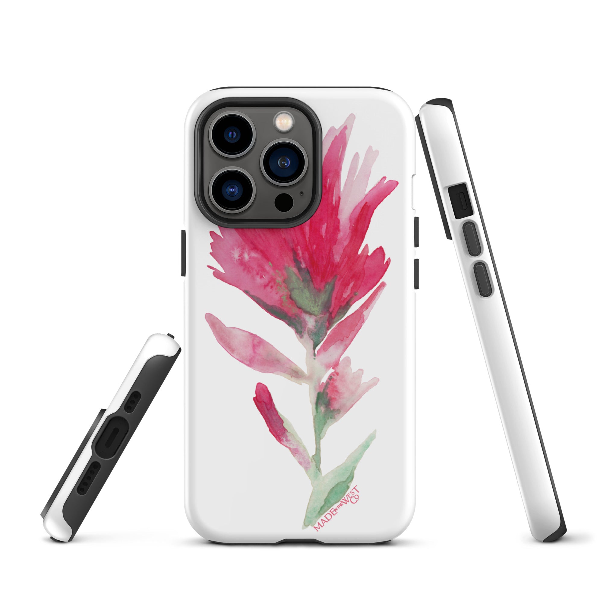 Pink Indian Paintbrush Tough Case for iPhone®