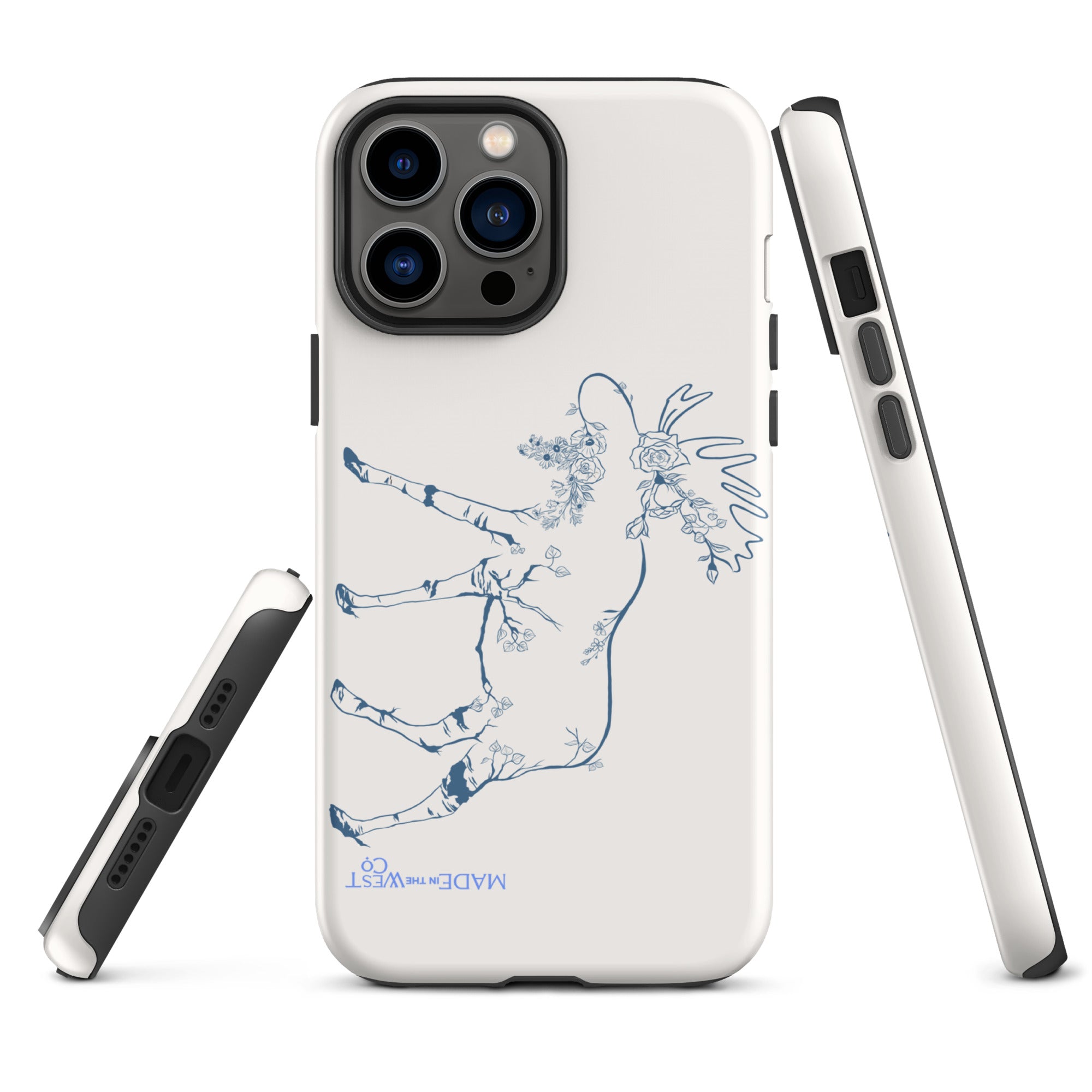 Willow Creek Wildflower Moose Tough Case for iPhone®