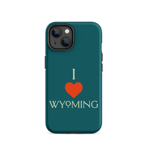 I ❤️ Wyoming Tough Case for iPhone®