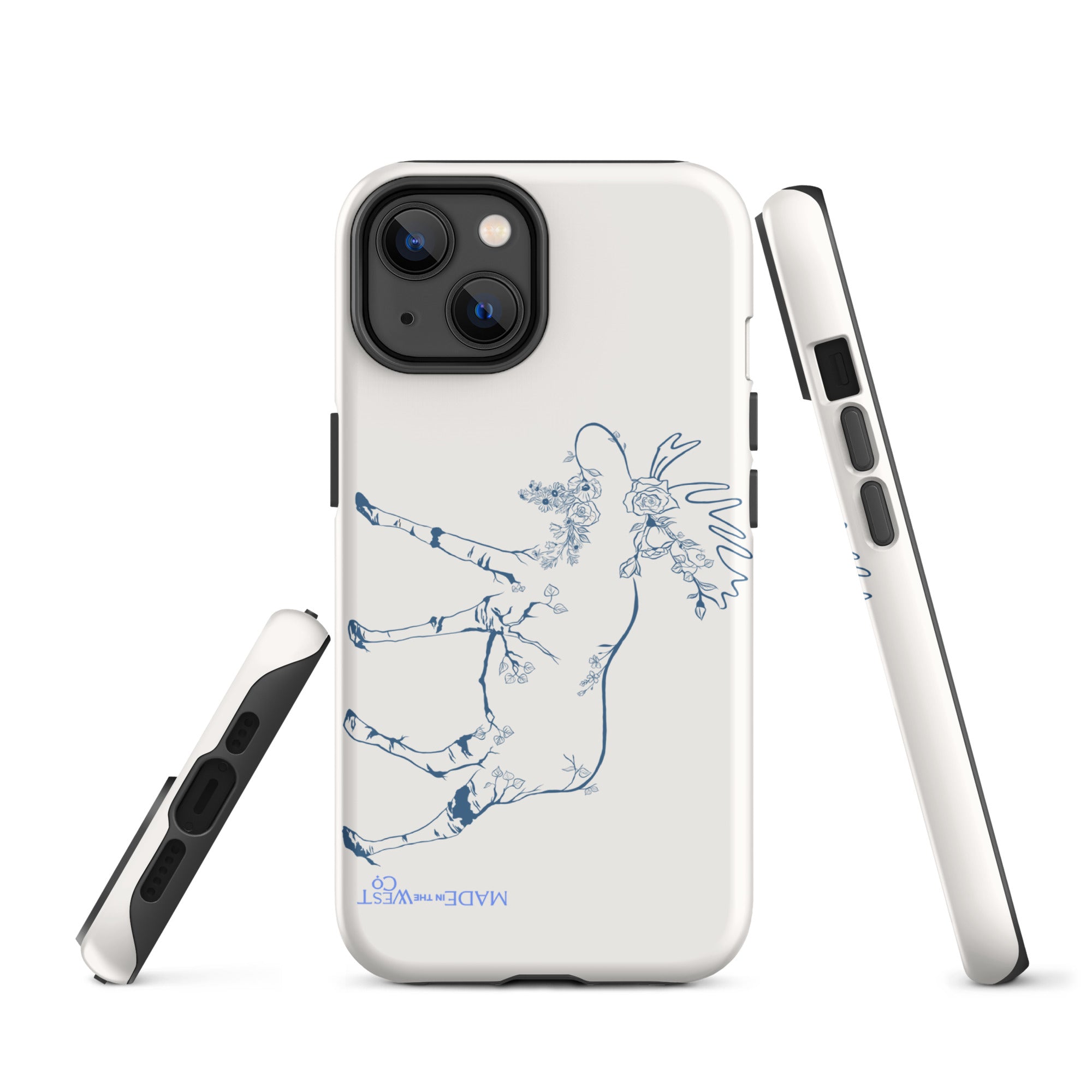 Willow Creek Wildflower Moose Tough Case for iPhone®