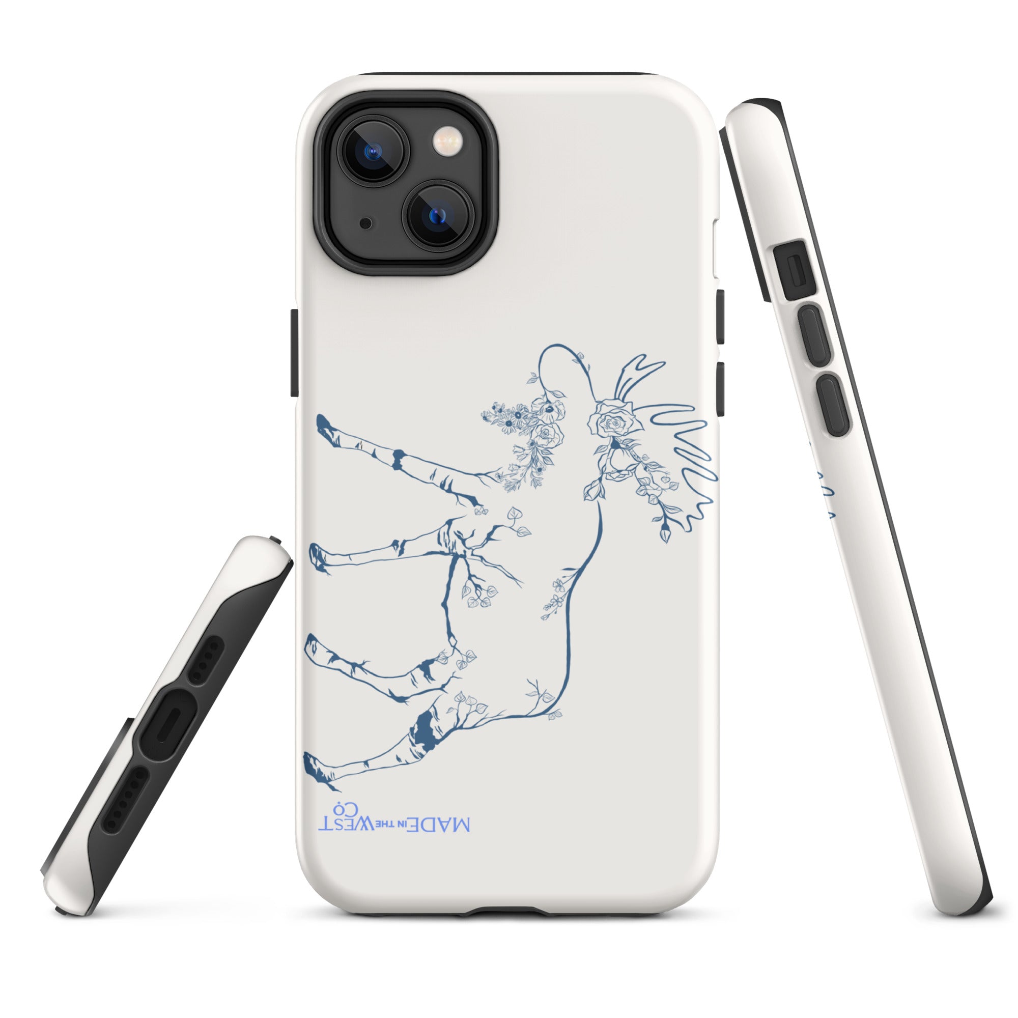 Willow Creek Wildflower Moose Tough Case for iPhone®