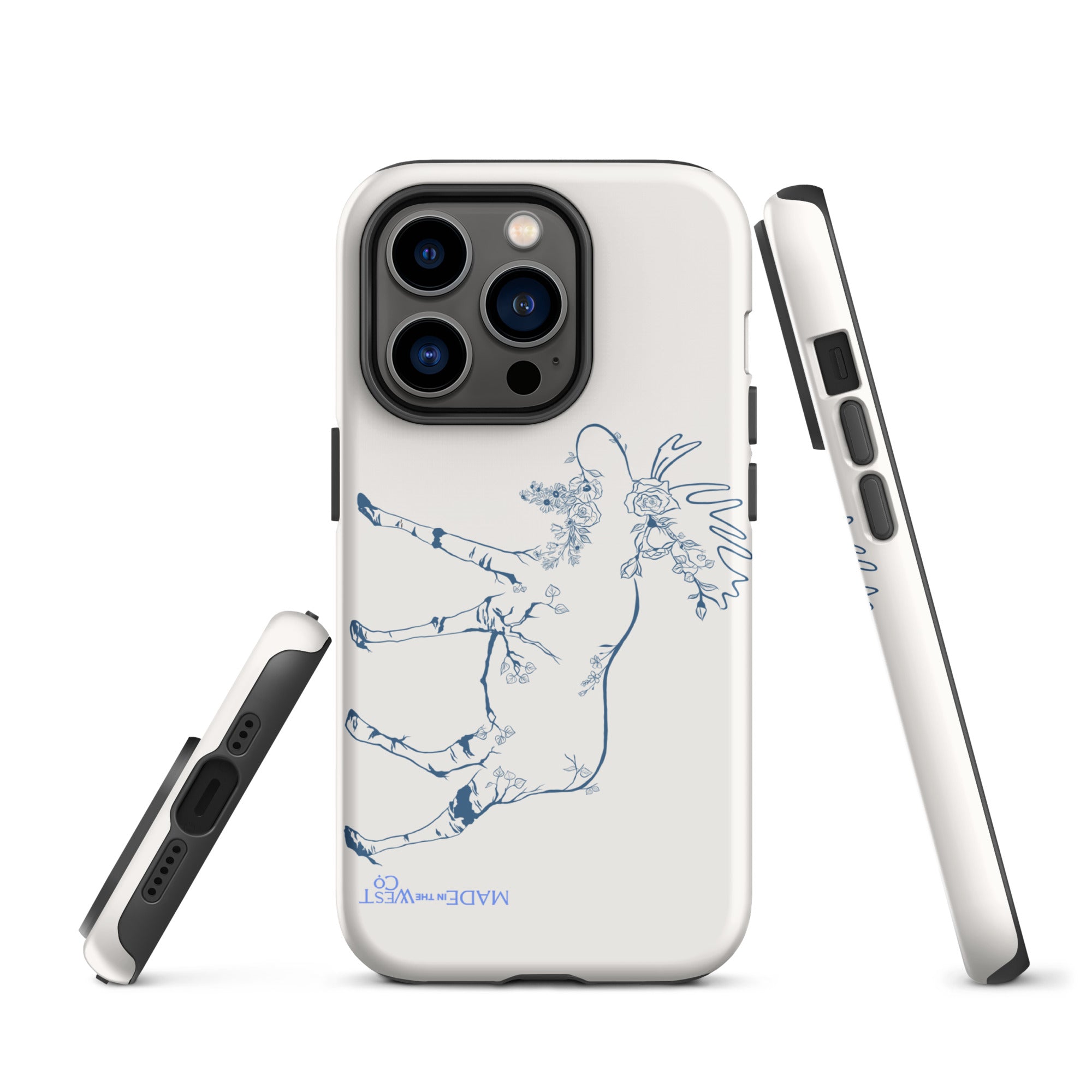 Willow Creek Wildflower Moose Tough Case for iPhone®
