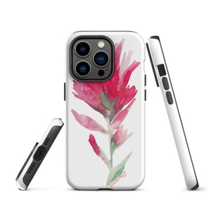 Pink Indian Paintbrush Tough Case for iPhone®