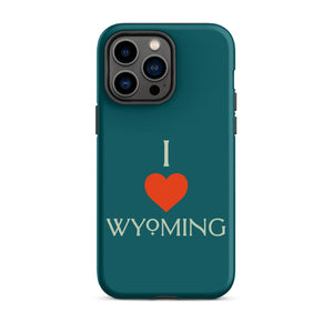 I ❤️ Wyoming Tough Case for iPhone®