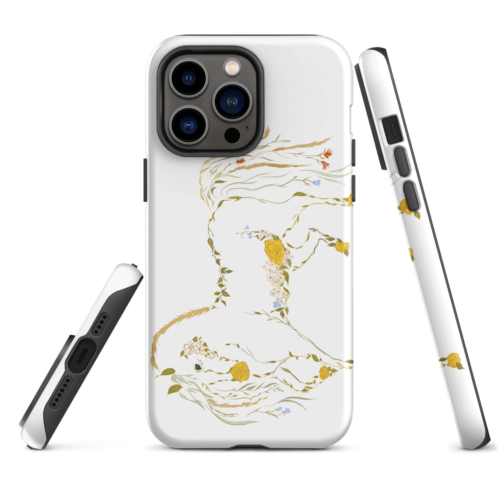 Belle - Floral Horse Tough Case for iPhone®
