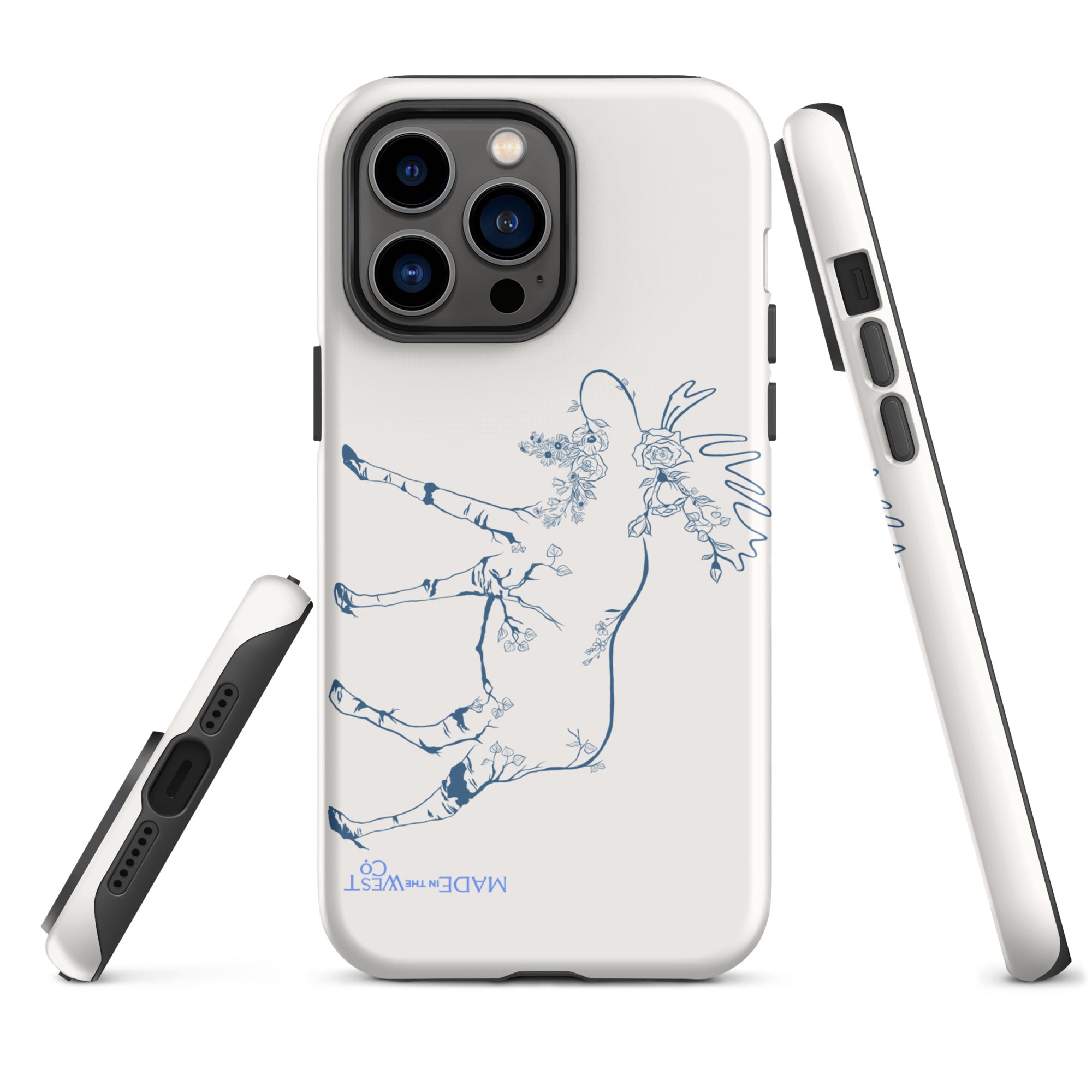 Willow Creek Wildflower Moose Tough Case for iPhone®
