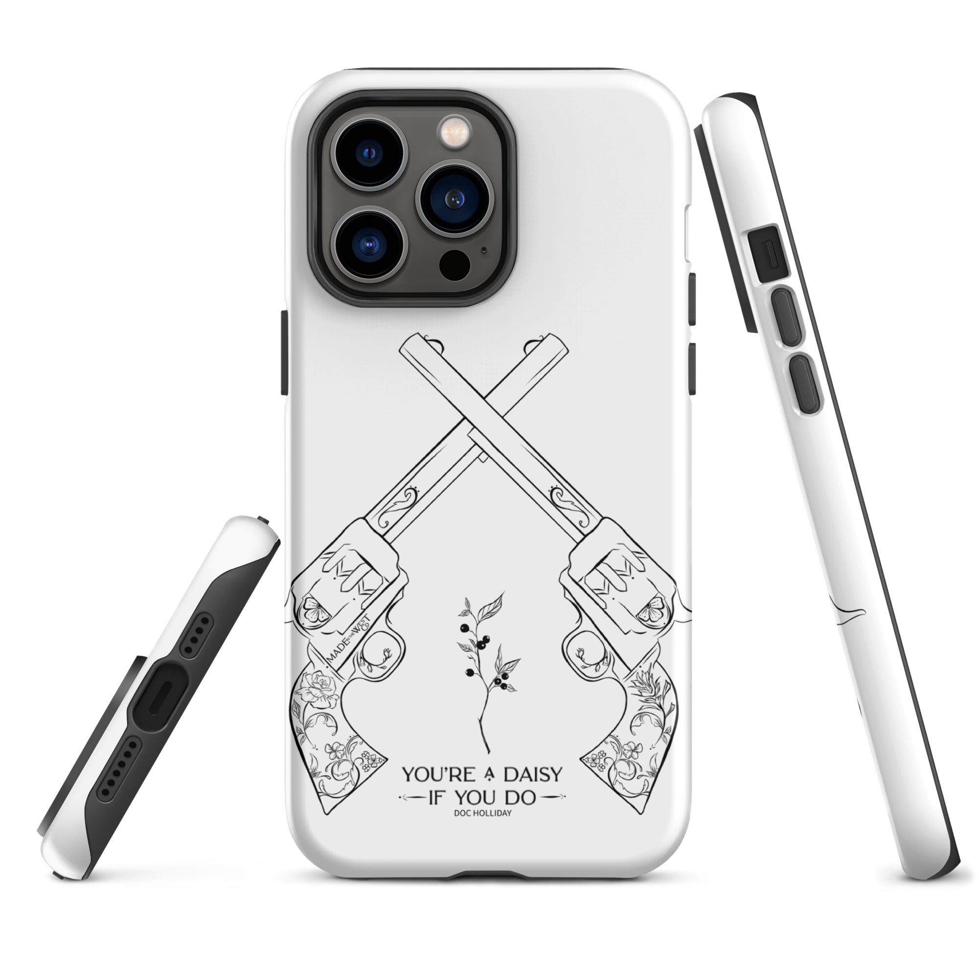Double Pistol Tough Case for iPhone®
