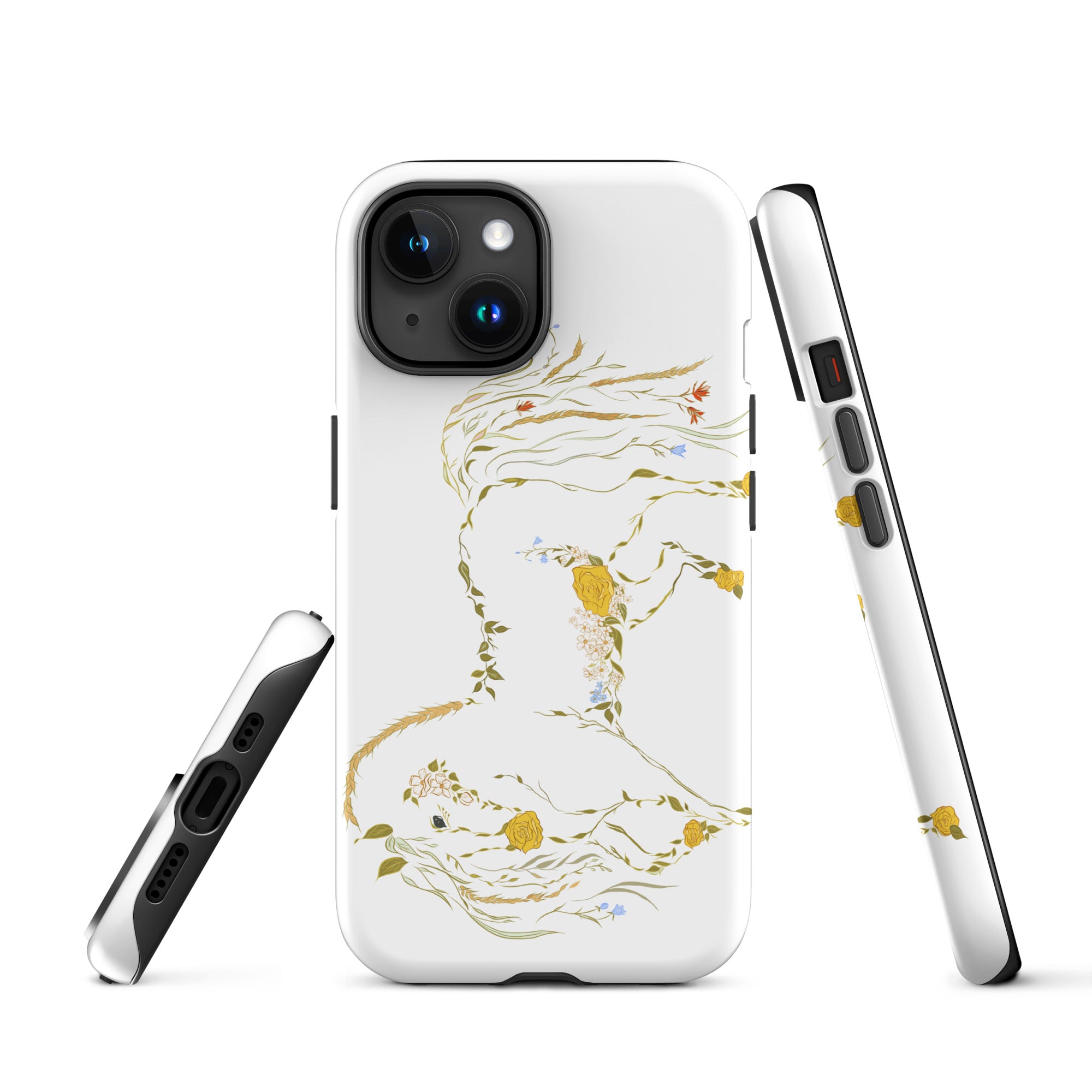 Belle - Floral Horse Tough Case for iPhone®