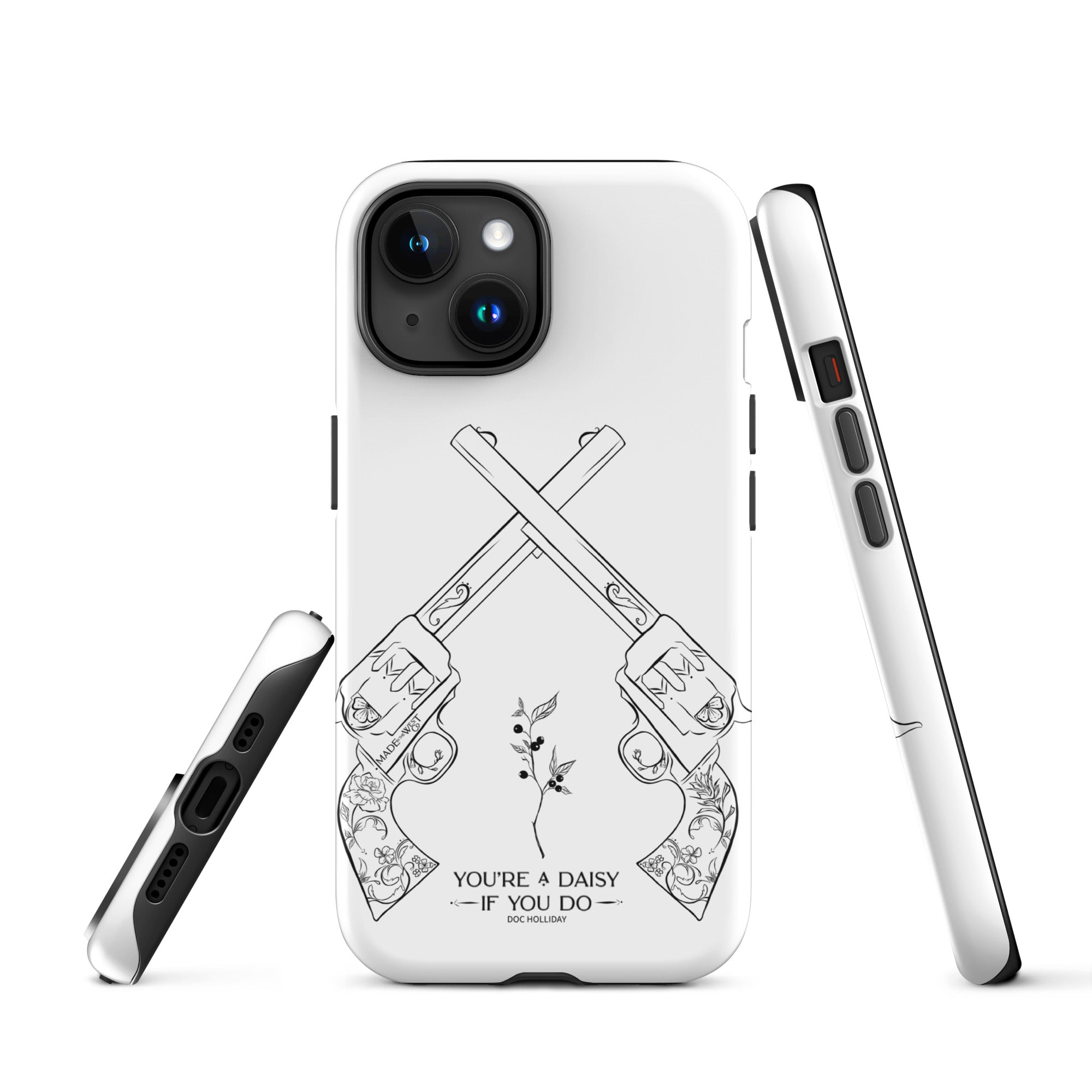 Double Pistol Tough Case for iPhone®