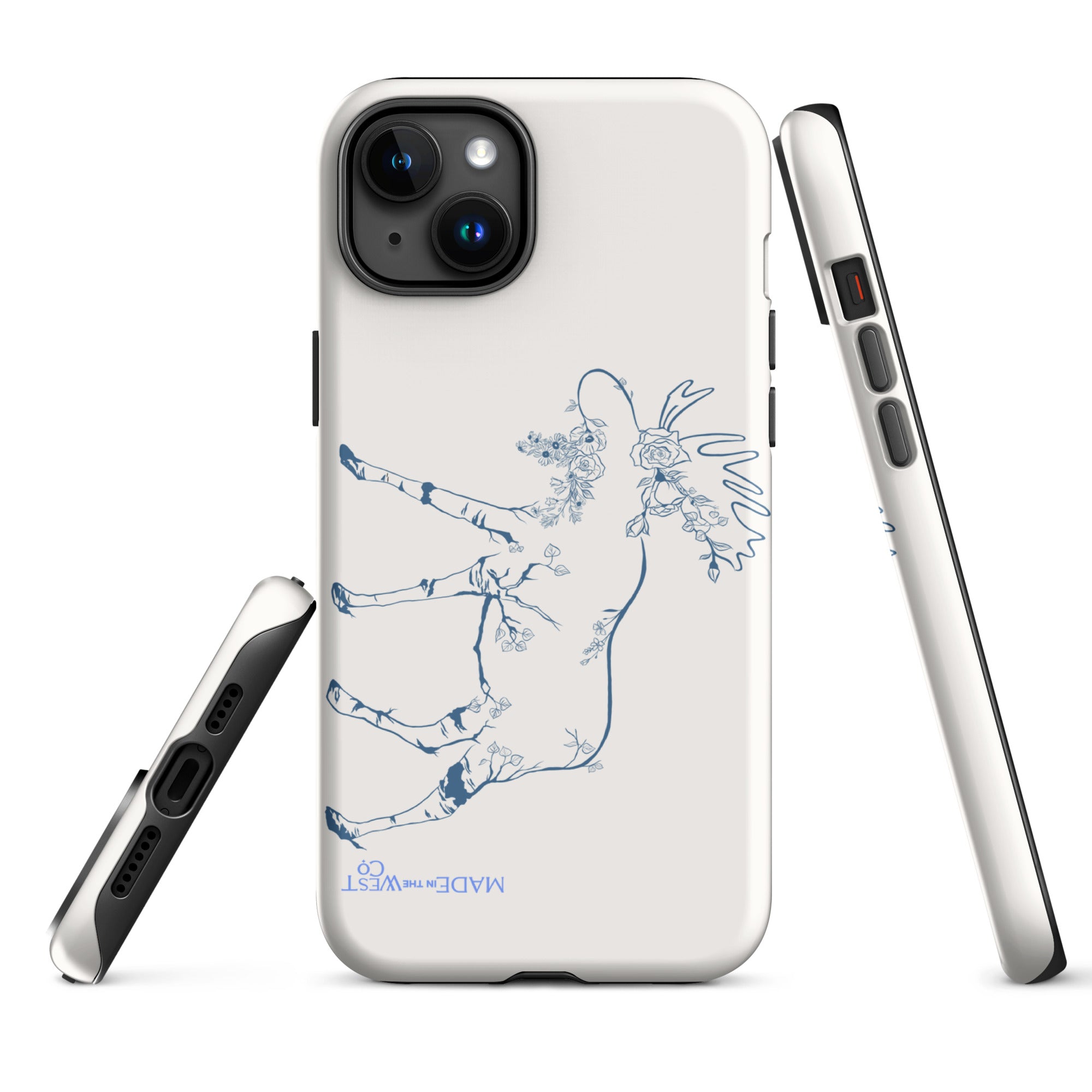 Willow Creek Wildflower Moose Tough Case for iPhone®