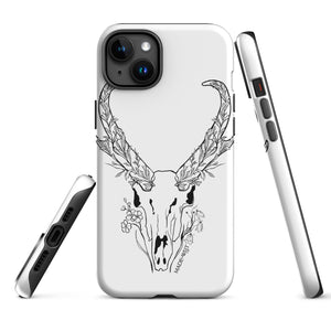 Sagebrush Antelope - Black/White Tough Case for iPhone®