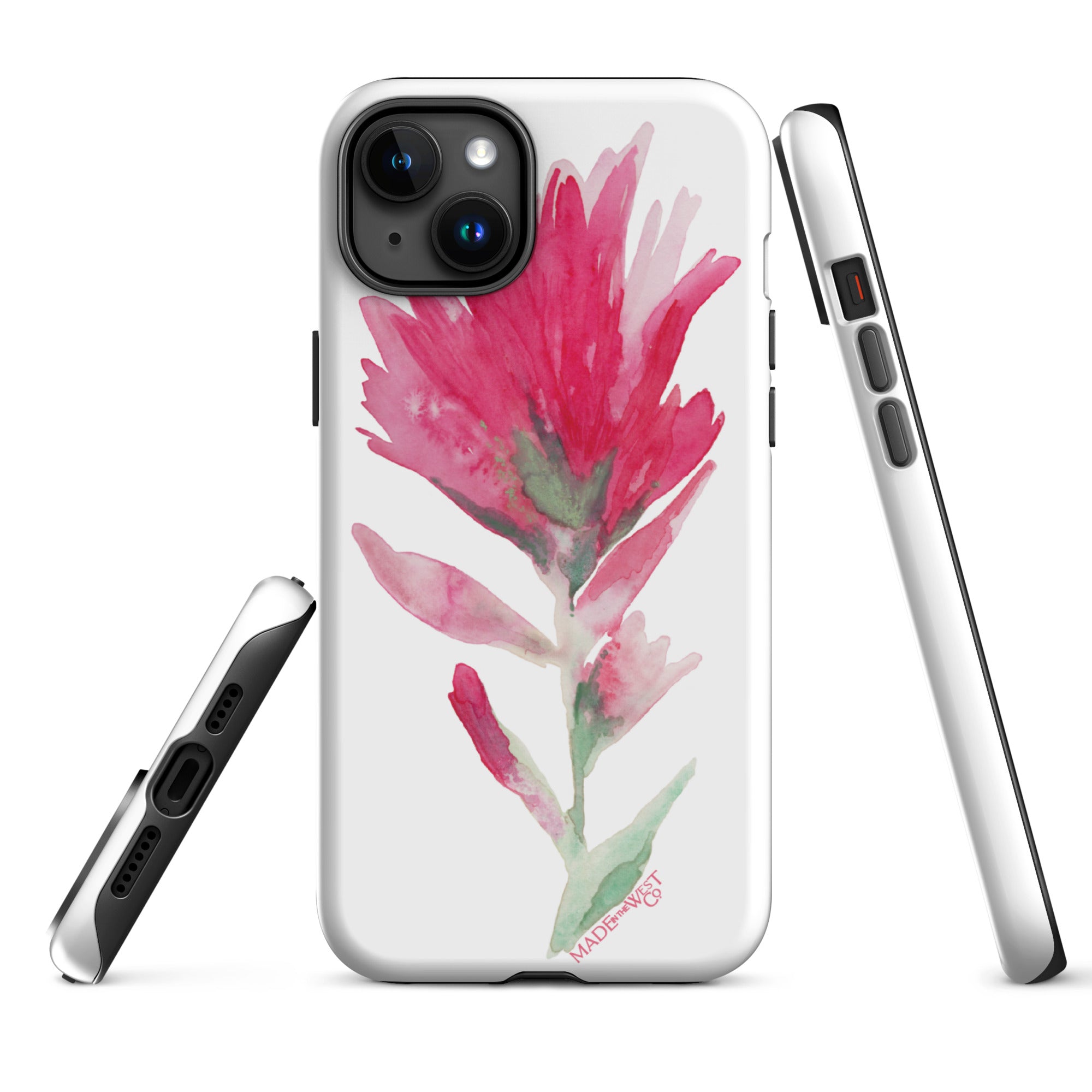 Pink Indian Paintbrush Tough Case for iPhone®