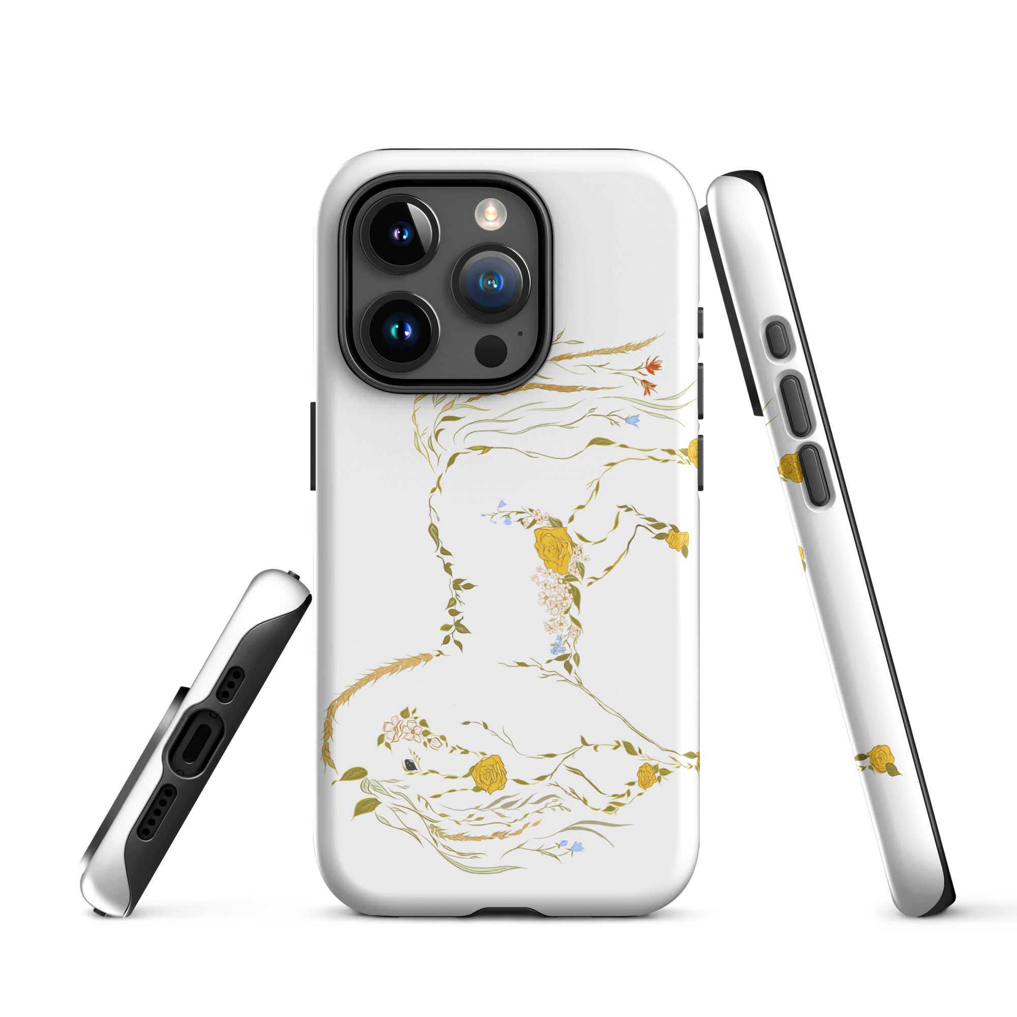 Belle - Floral Horse Tough Case for iPhone®