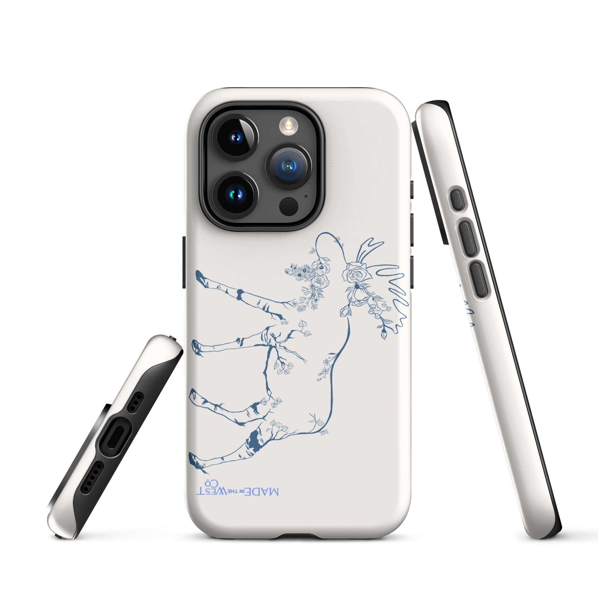 Willow Creek Wildflower Moose Tough Case for iPhone®
