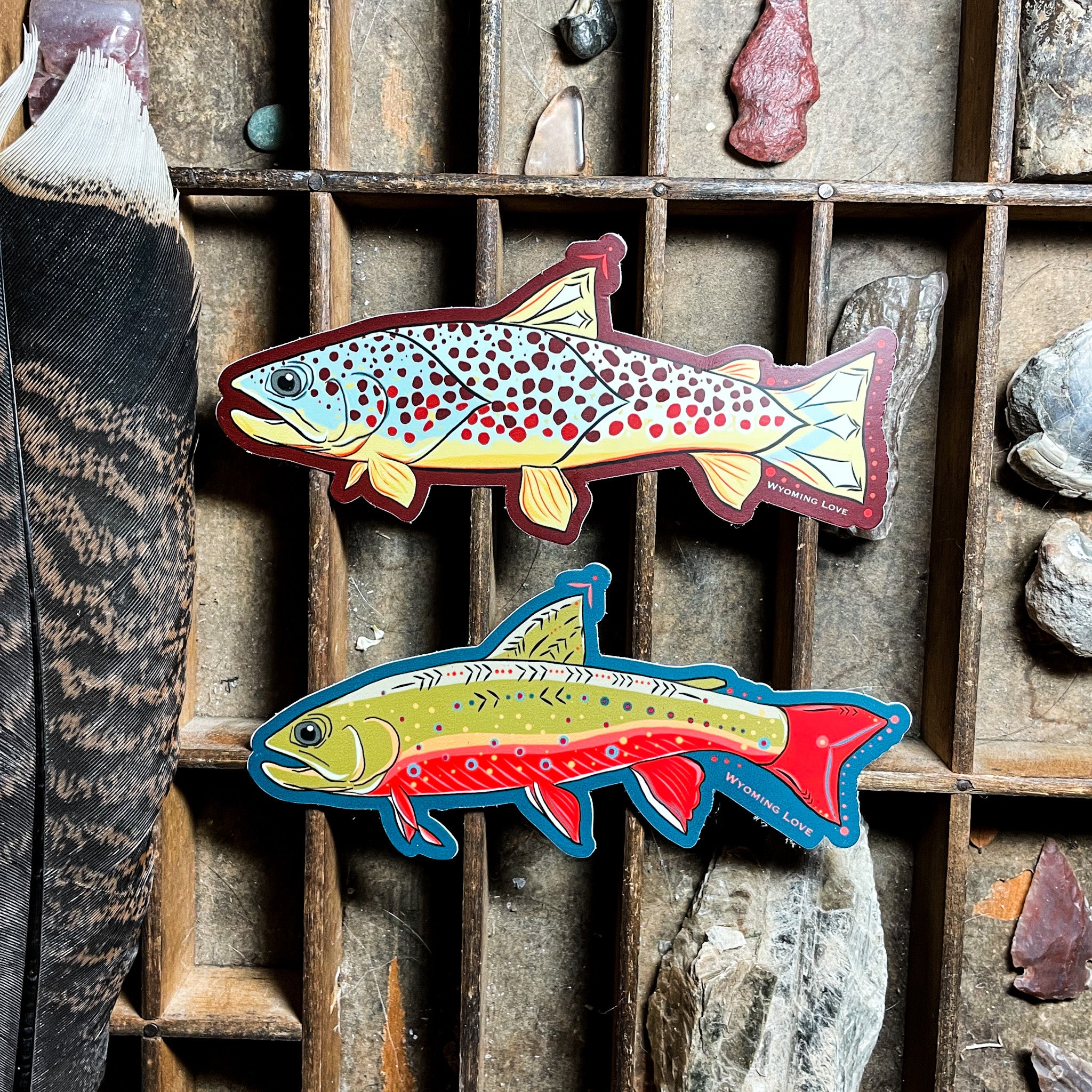 Brown Trout Sticker