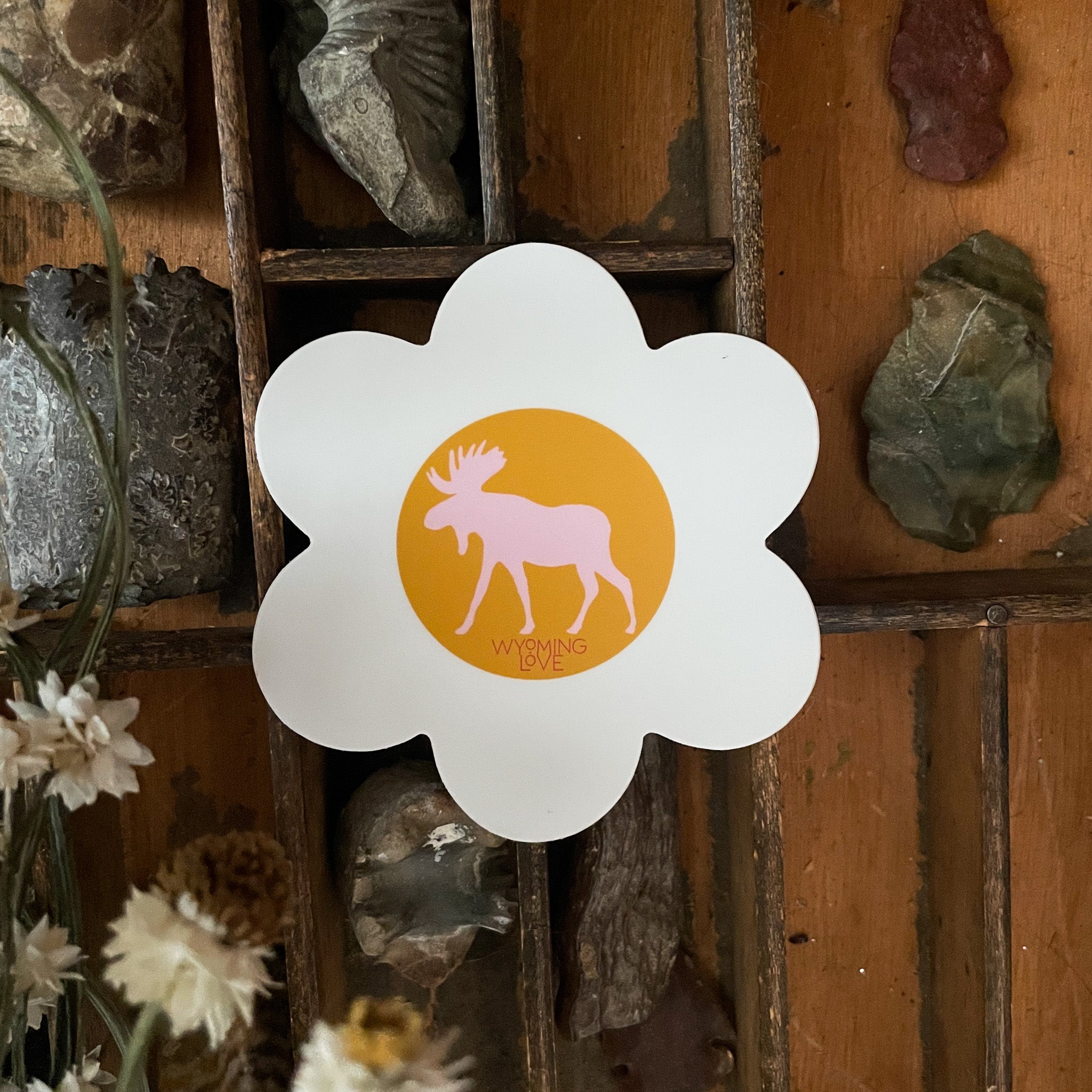 Daisy Moose Vinyl Sticker