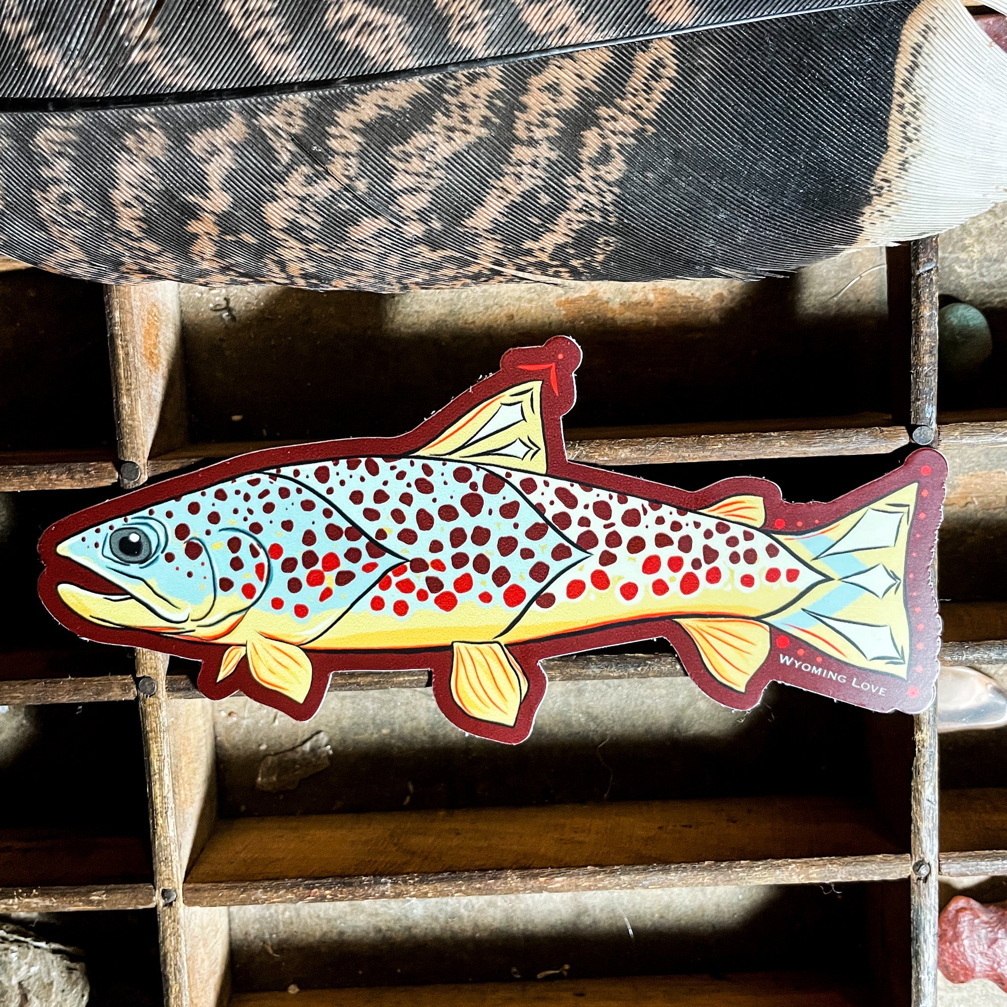 Brown Trout Sticker