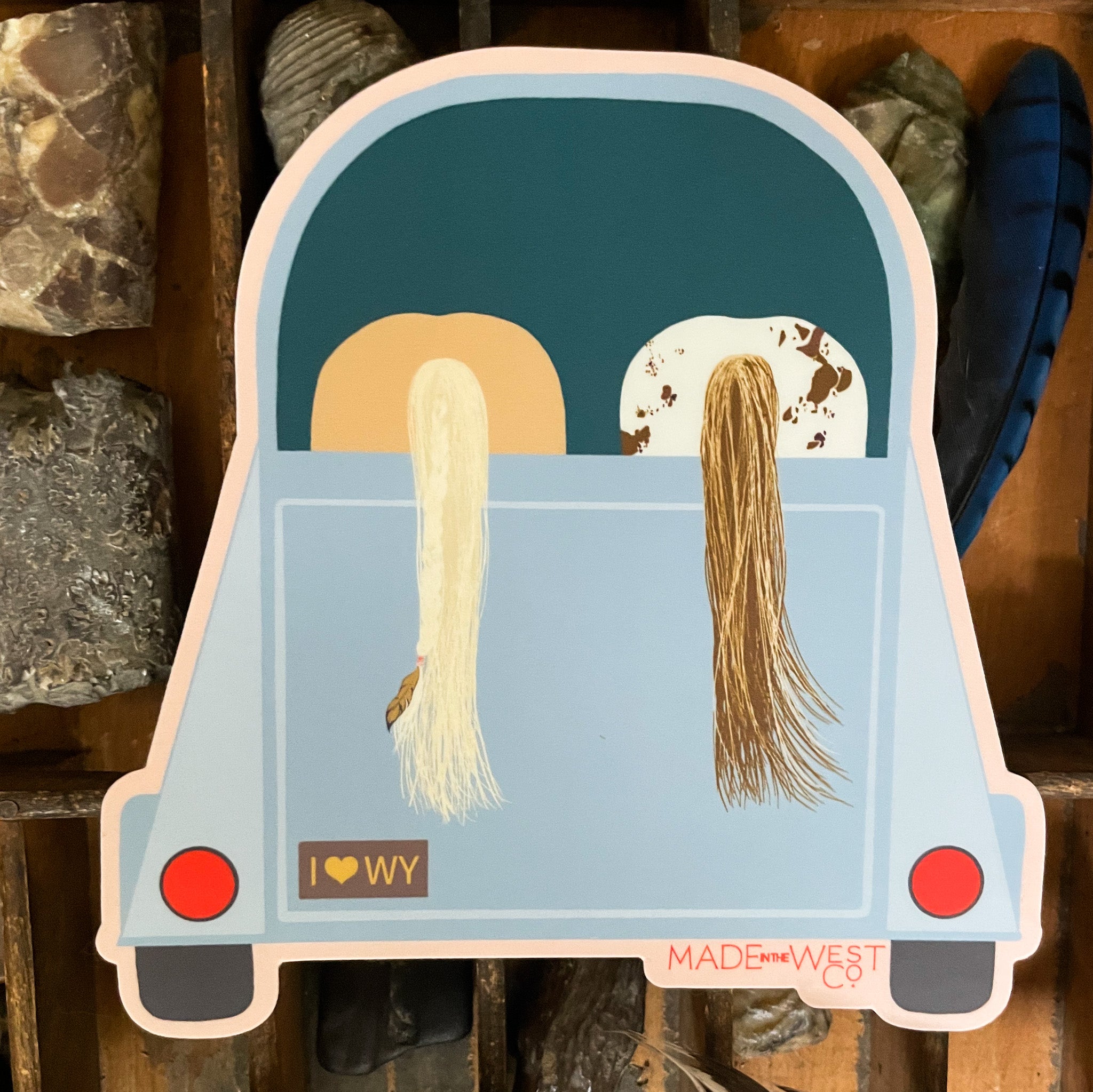 Horse Trailer Vinyl Sticker