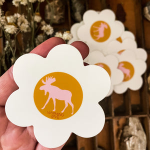 Daisy Moose Vinyl Sticker