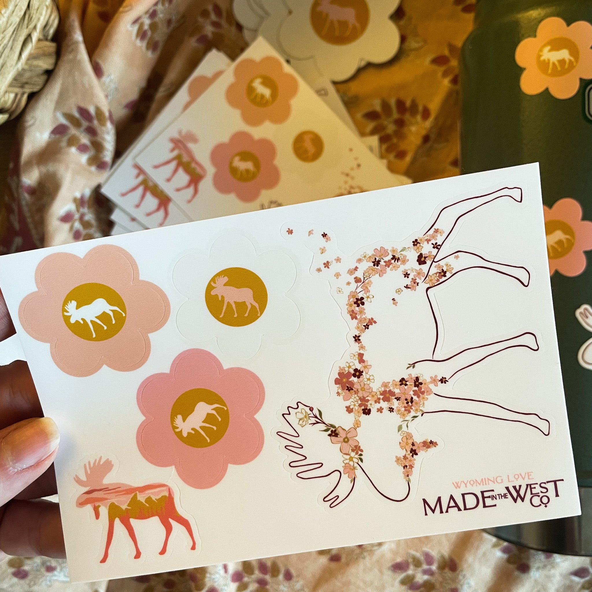 Daisy Moose Sticker Sheet
